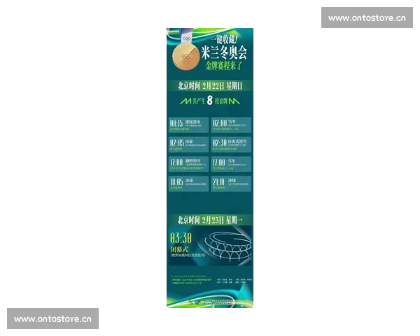 2026年冬季奥运会赛程安排与参赛项目全解析